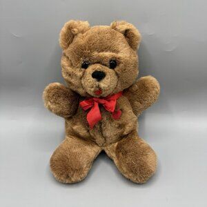 Dakin Vintage 1985 Heart Throb Mini Teddy Bear Plush 9"